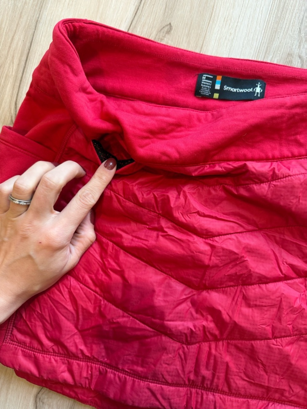 Smartwool women’s smart loft 60 merino wool pull on skirt puffer winter warm - Picture 4 of 8